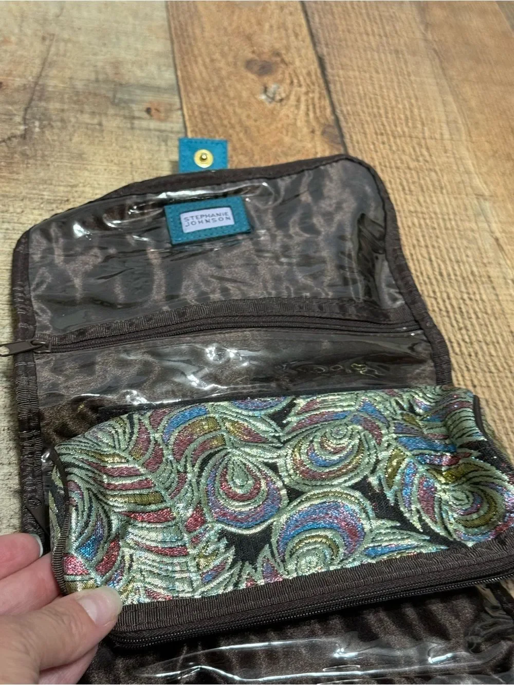 Stephanie Johnson Makeup travel bag Great condition